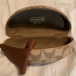 Coach sunglass/ eyeglass holder